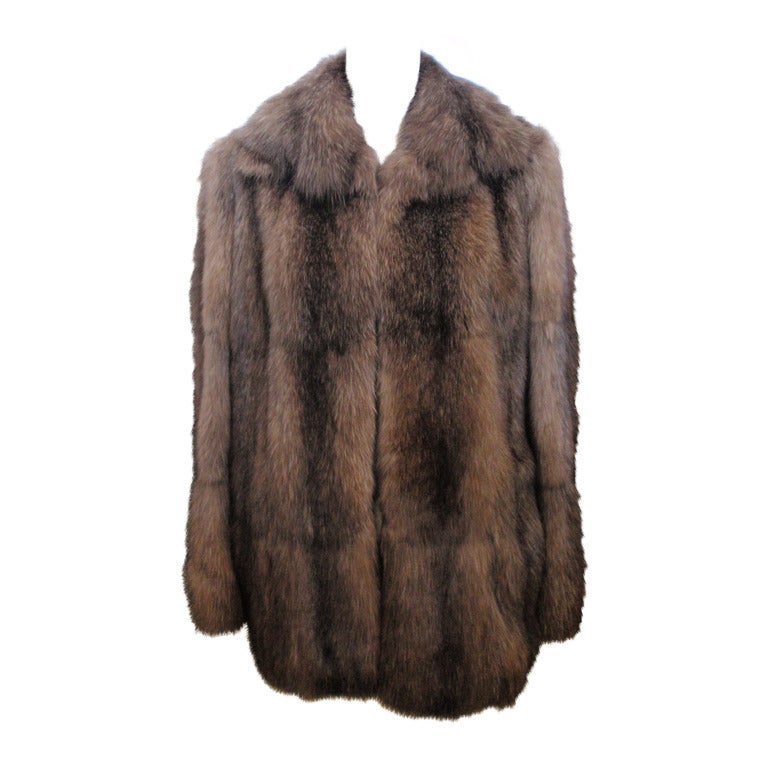 fendi sable fur coat