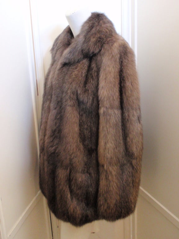 fendi sable coat