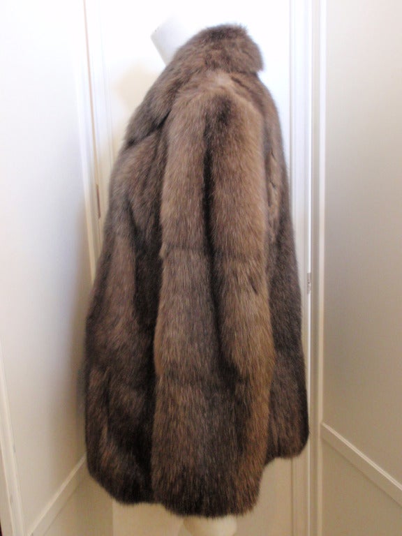 Fendi Sable Fur Coat at 1stDibs  fendi sable coat, fendi fur coat