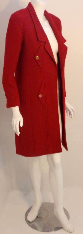 red coat gold buttons