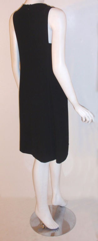 Chanel Black Sheath Day Dress, Circa 1990 at 1stdibs