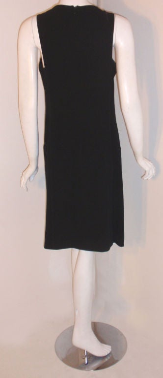 Chanel Black Sheath Day Dress, Circa 1990 2