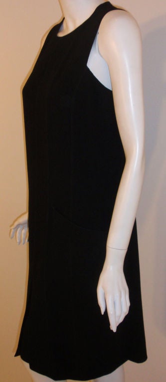 Chanel Black Sheath Day Dress, Circa 1990 4