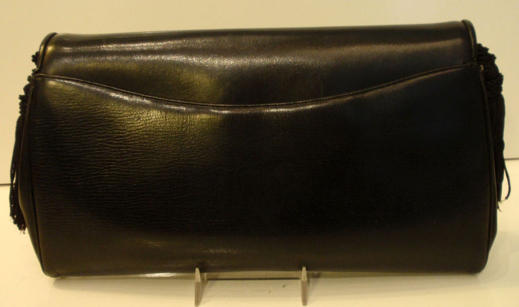 Judith Leiber Vintage Black Clutch/Shoulder Bag, Circa 1970 1