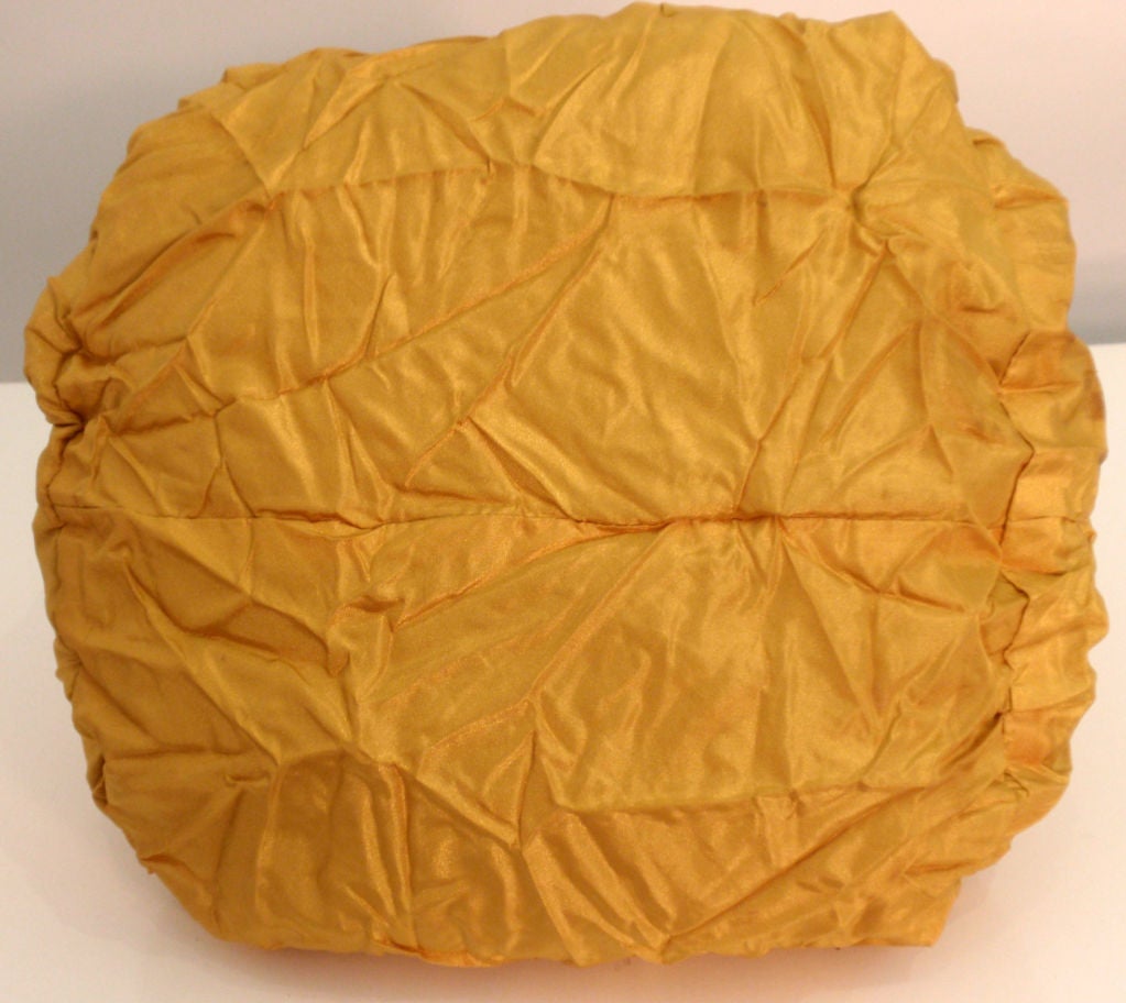 Issey Miyake Black/Gold Reversible Drawstring Bag 5