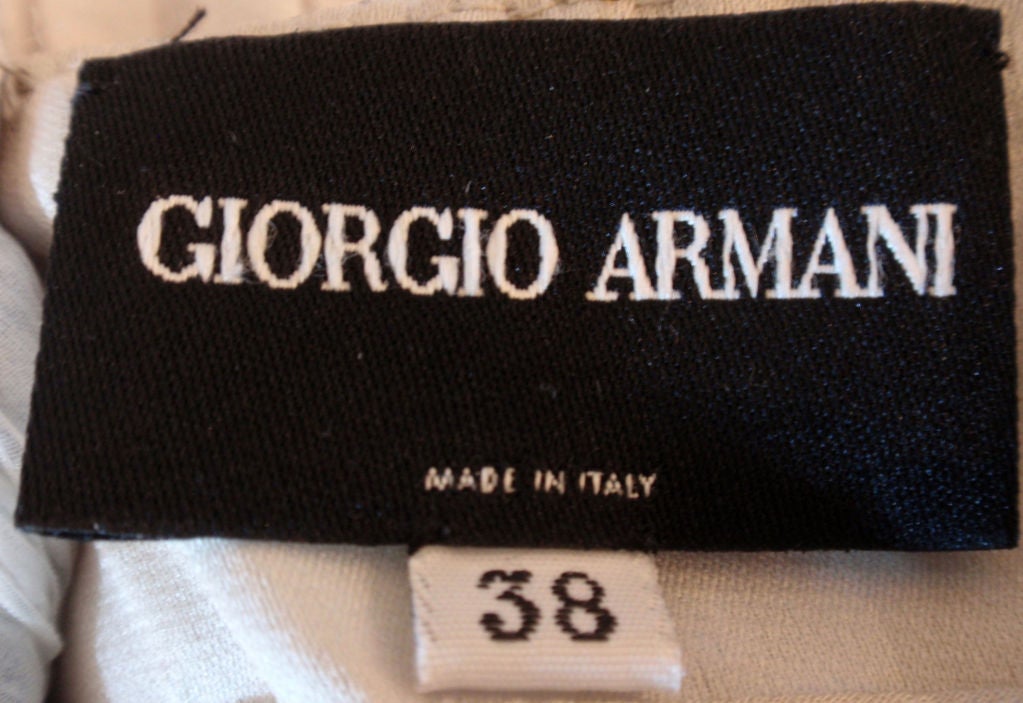 Giorgio Armani - Robe à imprimé floral avec strasss