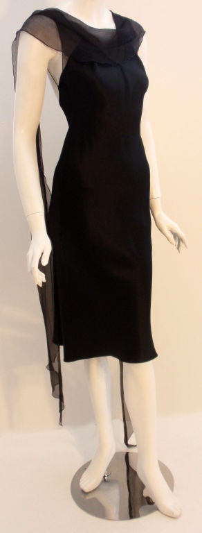 Women's John Galliano Black Cocktail Dress