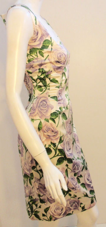 Dolce & Gabbana 2pc Floral Jacket and Dress Set 5