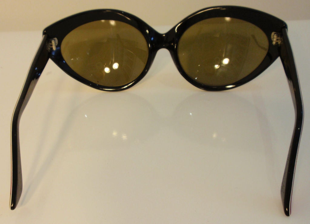 Emilio Pucci Mod Signature Print Sunglasses, Circa 1960s 2
