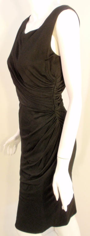 Don Loper Black Cocktail Dress, Circa 1940 For Sale 1