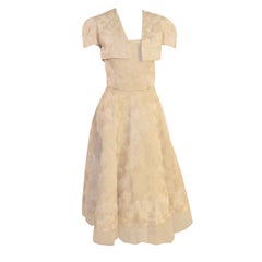 Elizabeth Mason Couture Strapless Dress w/ Bolero Jacket