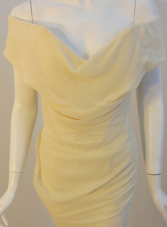 Vivienne Westwood Cream Silk Gown, Circa 2000 3