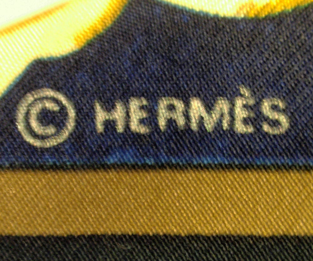 Hermes Single Breasted Jacket w/ Celestial Motif Print 5