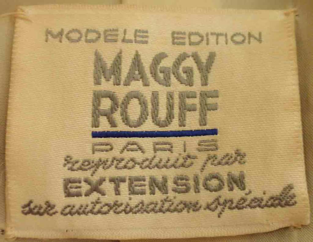 Gray Maggie Rouff 2pc Wool Coat and Dress Set