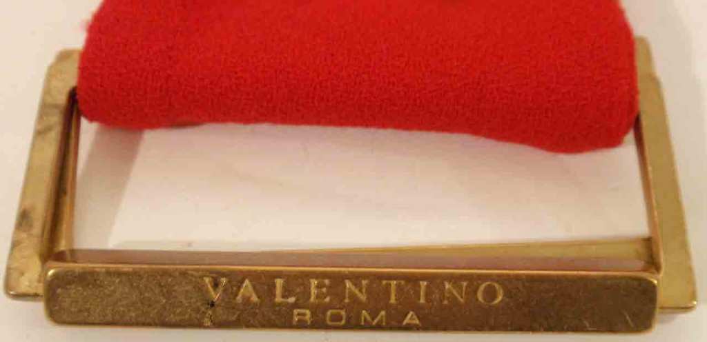 Valentino Red Coat wool gabardine Coat with hidden button front 6
