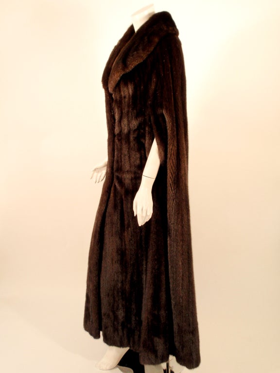 mink cape