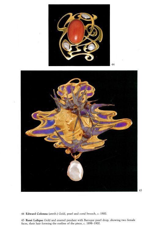 art nouveau jewelry book
