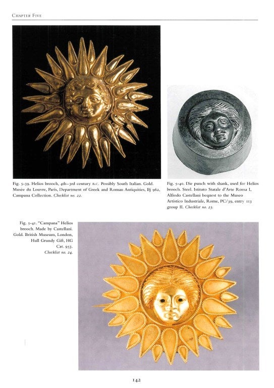 CASTELLANI and Italian Archaeological Jewelry. 2