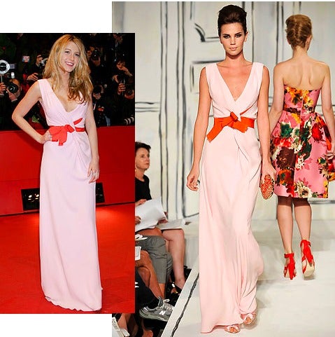 New Pink Oscar de la Renta Evening Gown For Sale 1
