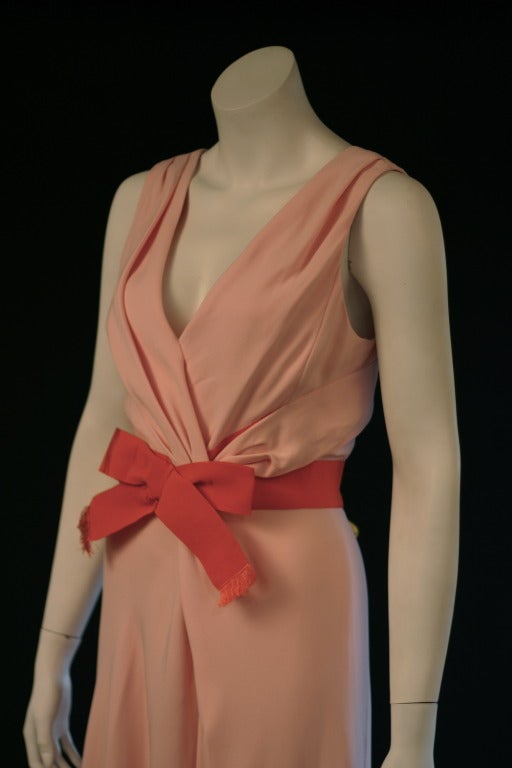 New Pink Oscar de la Renta Evening Gown For Sale 3