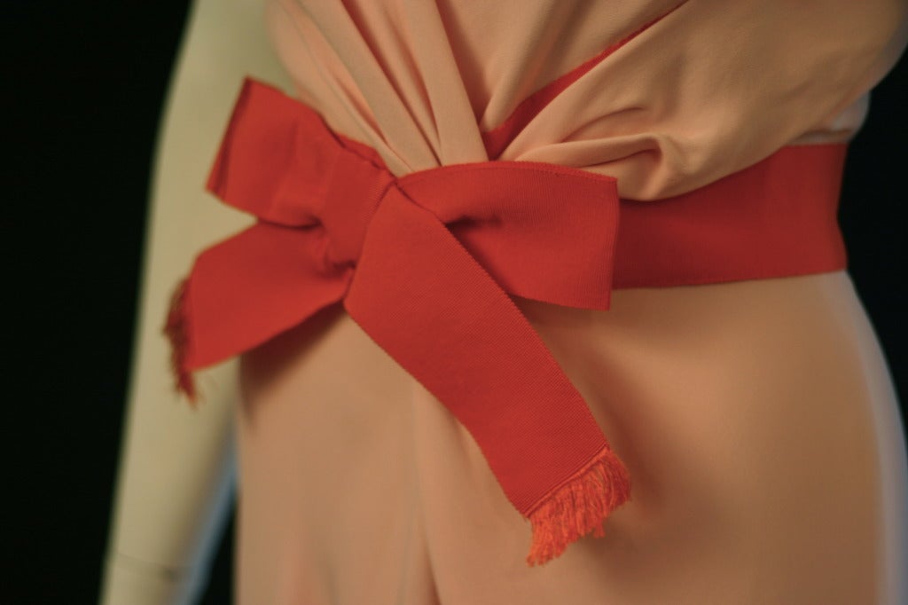 New Pink Oscar de la Renta Evening Gown For Sale 4