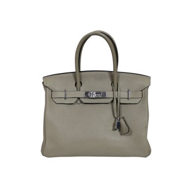 Hermès Birkin 30 Leather Handbag