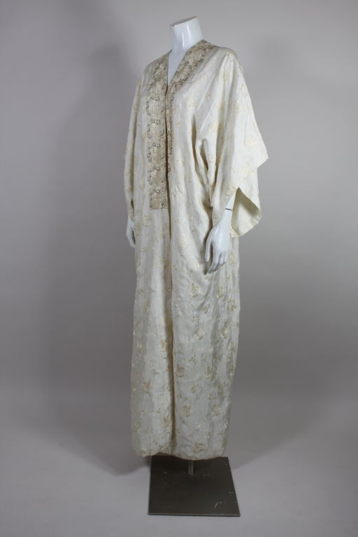 Caftan House of Babani des années 1920 brodé à la main Pour femmes 