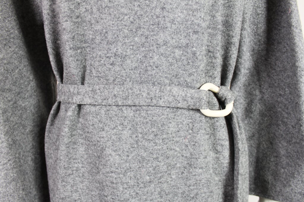 Halston Wool Dress with Paloma Picasso Belt 4