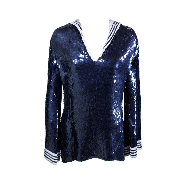 Jean Paul Gaultier Sequined Sailor Tunic