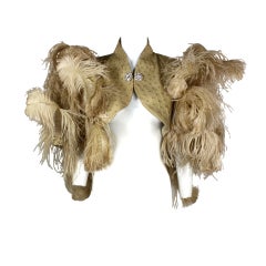 Tilman Grawe Ostrich Feathered Cape