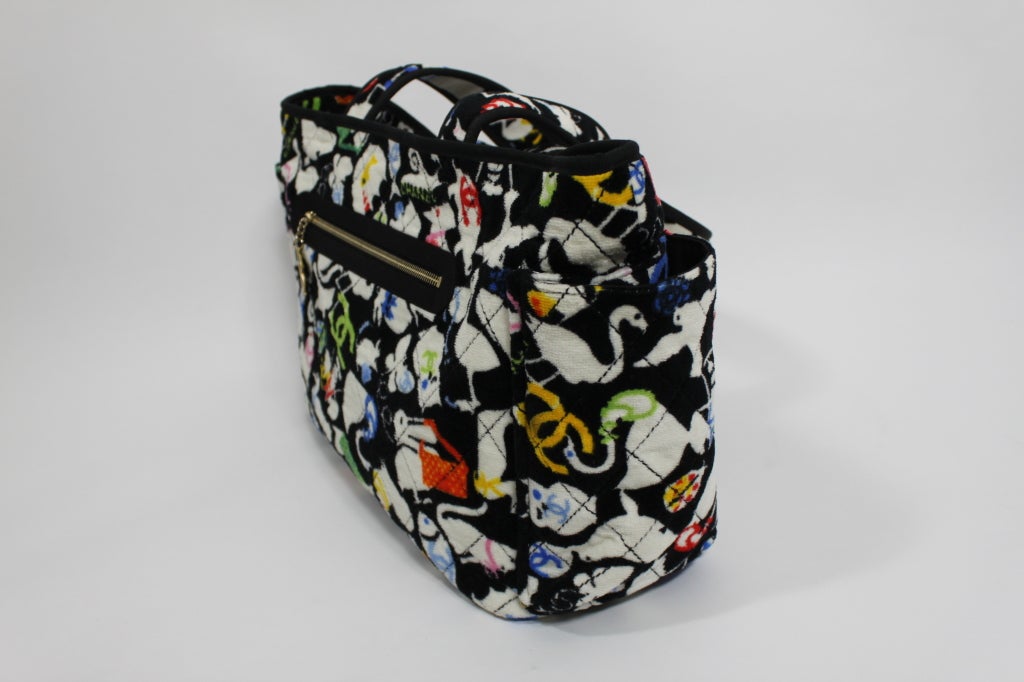 chanel diaper bag