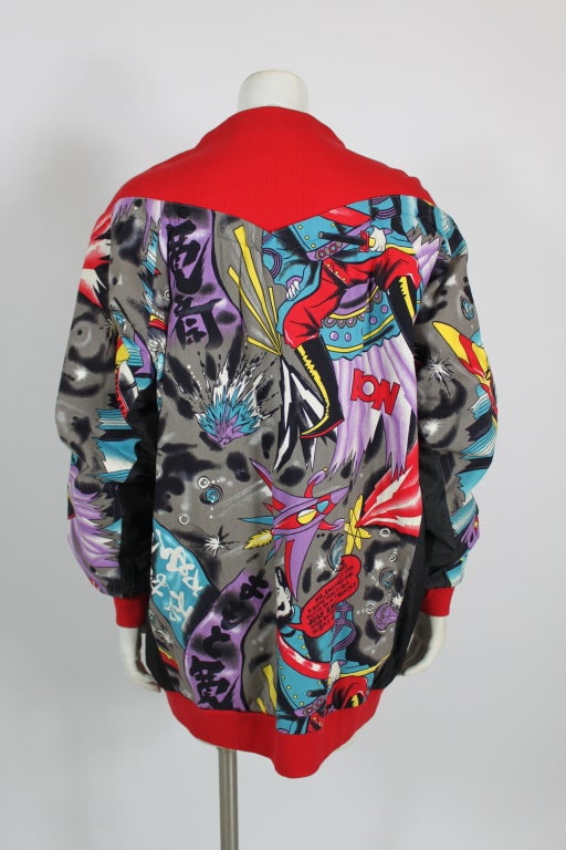 Kansai Yamamoto Comic Printed Pullover 2