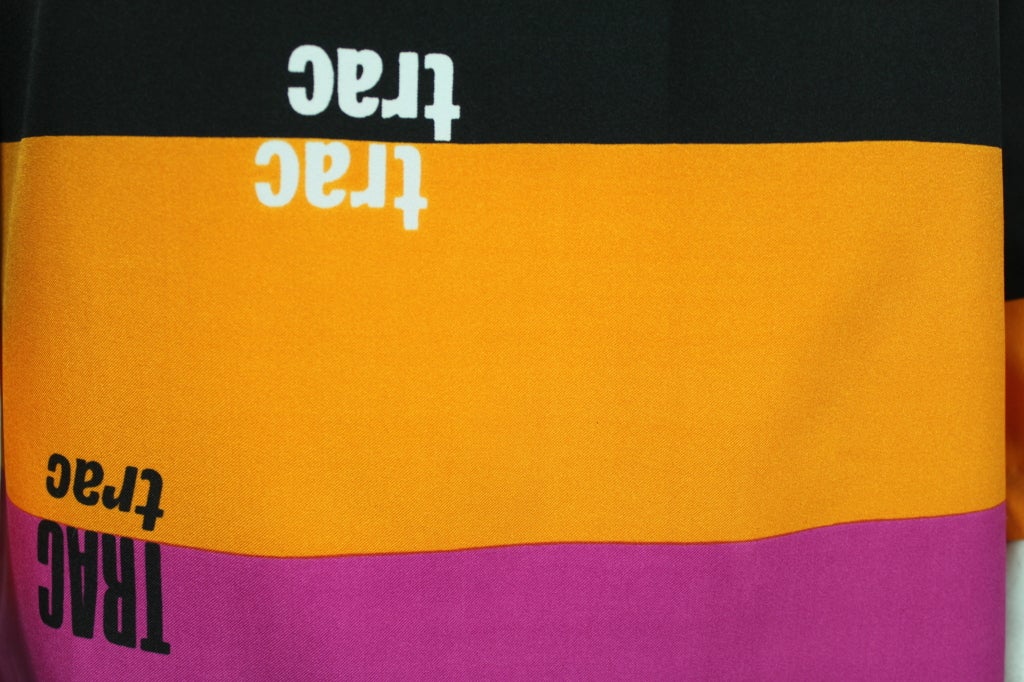 Rudi Gernreich Colorblock Printed Mod Dress 5
