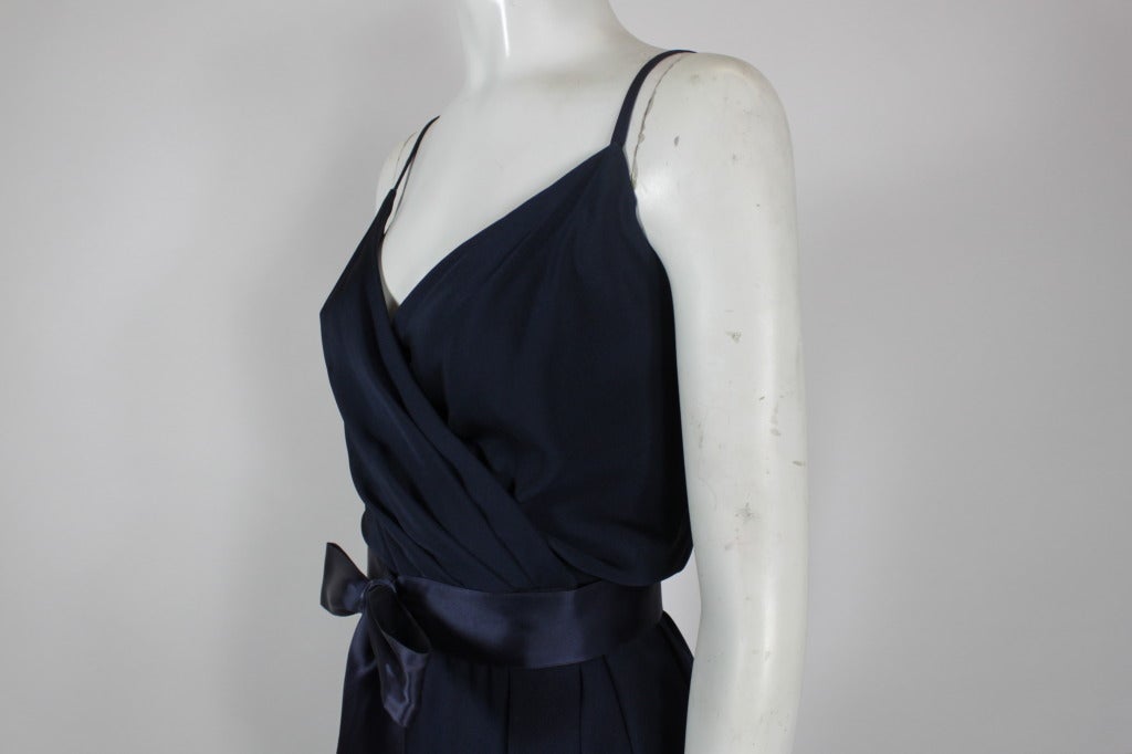 Christian Dior 1984 Couture Silk Gown with Jacket In Excellent Condition For Sale In Los Angeles, CA