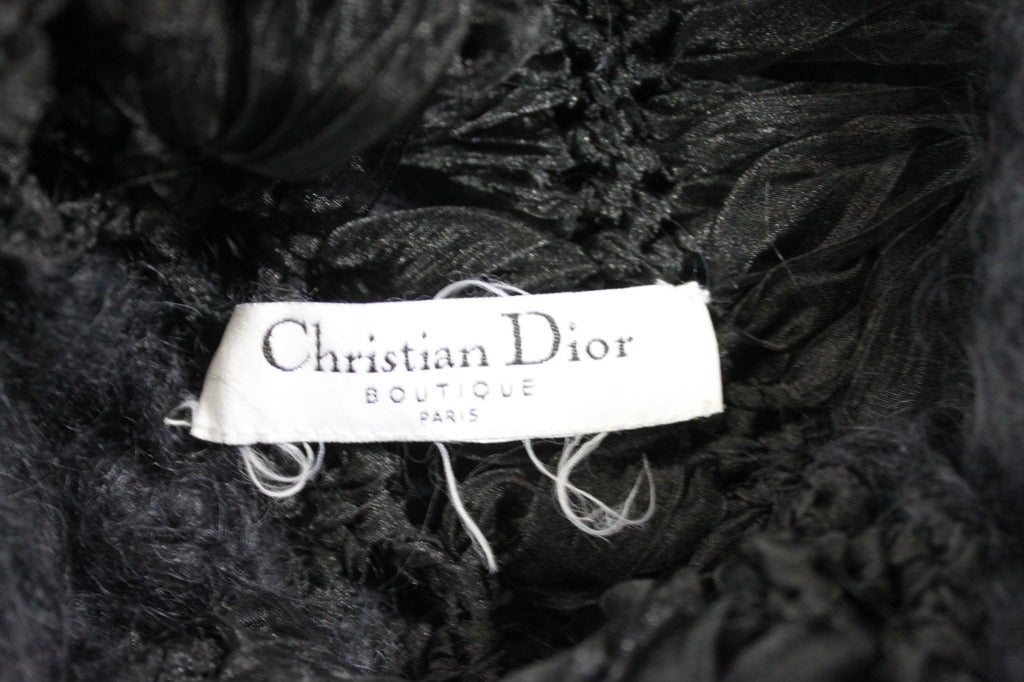 Christian Dior Wool Cashmere Crochet Sweater 5