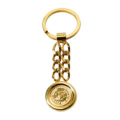 Chanel Coin & Chain Key Chain