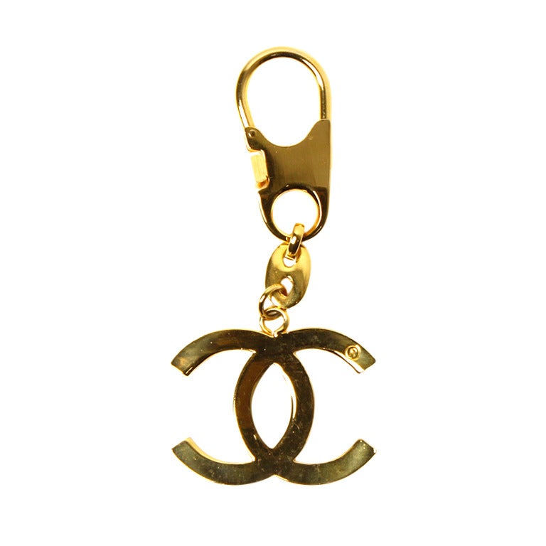 Chanel Logo Key-Fob at 1stDibs  chanel key fob, chanel key chain