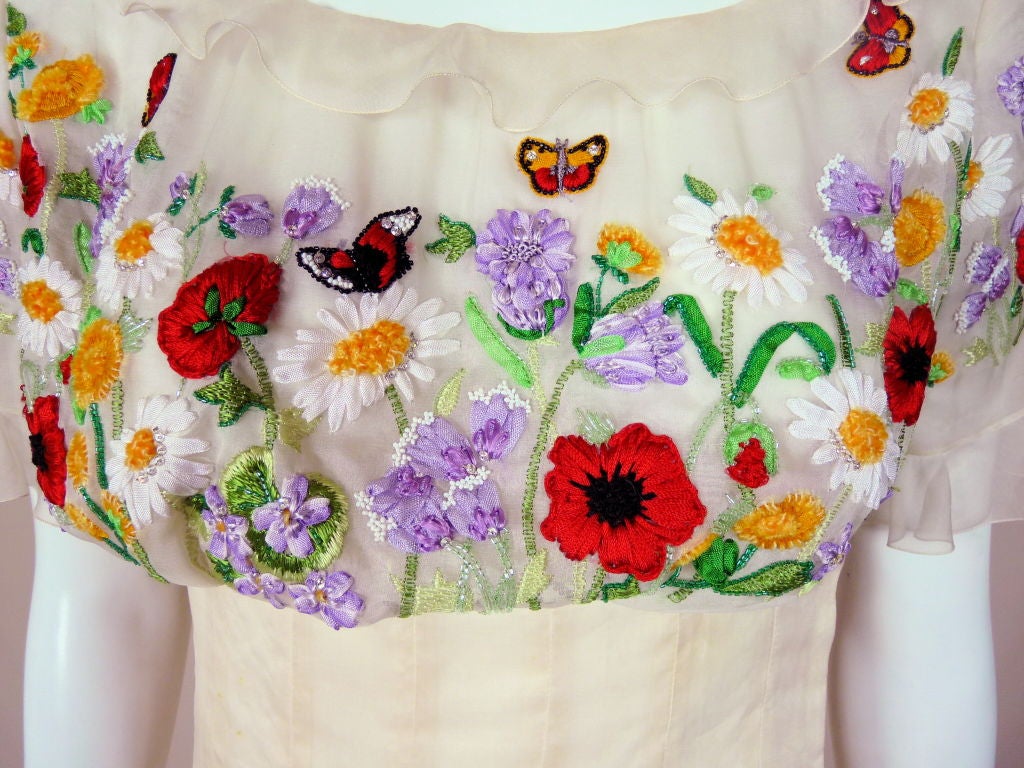 Christian Dior Couture Lesage Embroidered Ensemble 2