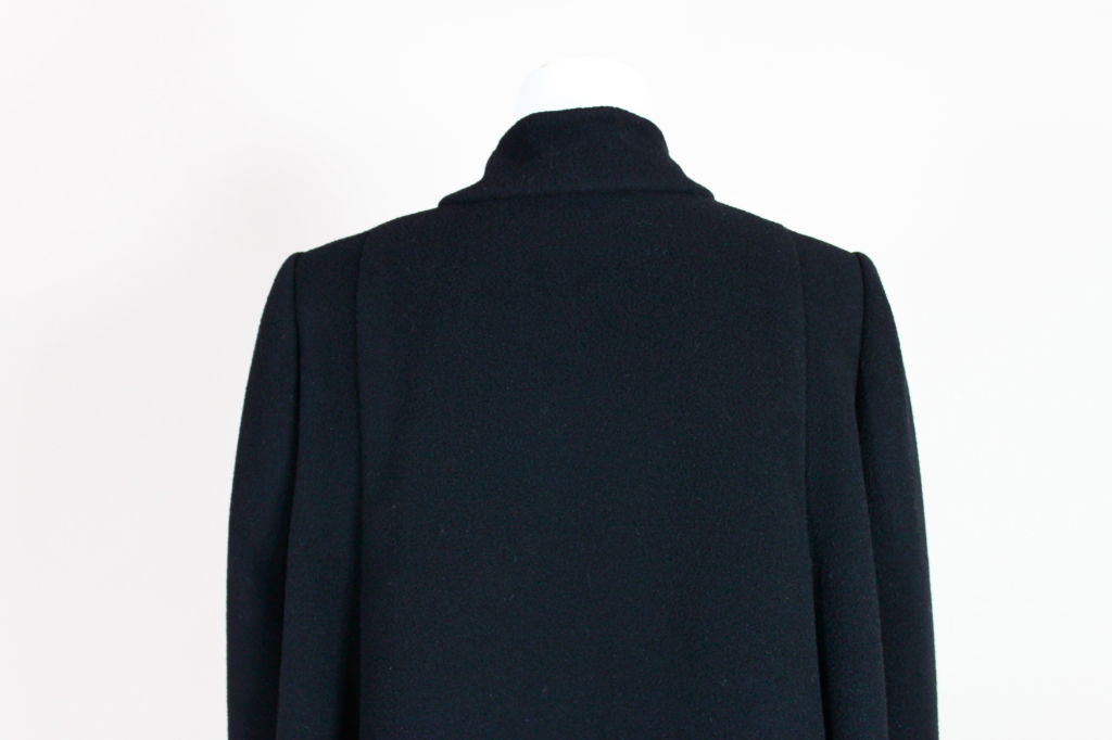 1960's Trigere Felted Wool Coat 2