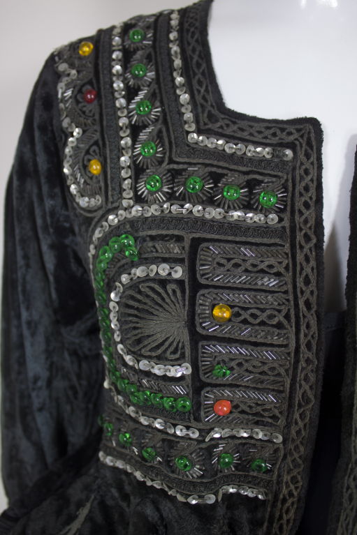 Embellished Velvet Bolivian Jacket 4
