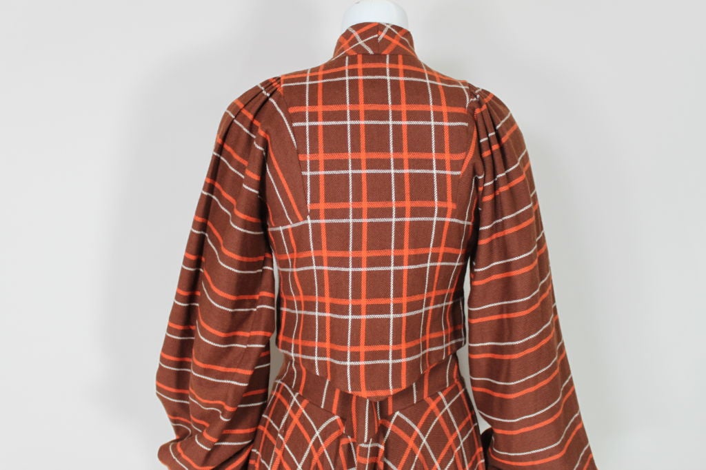 1970's Miss Mouse Checked Wool Ensemble For Sale at 1stDibs