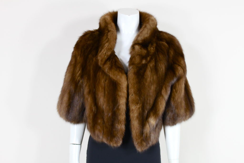 I. Magnin Sable Fur Jacket 2