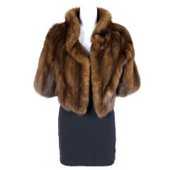 I. Magnin Sable Fur Jacket