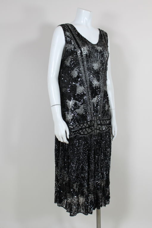 spangled flapper dress