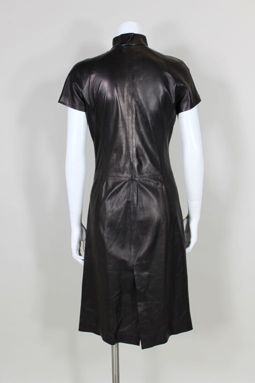 Yves Saint Laurent Leather Dress 1