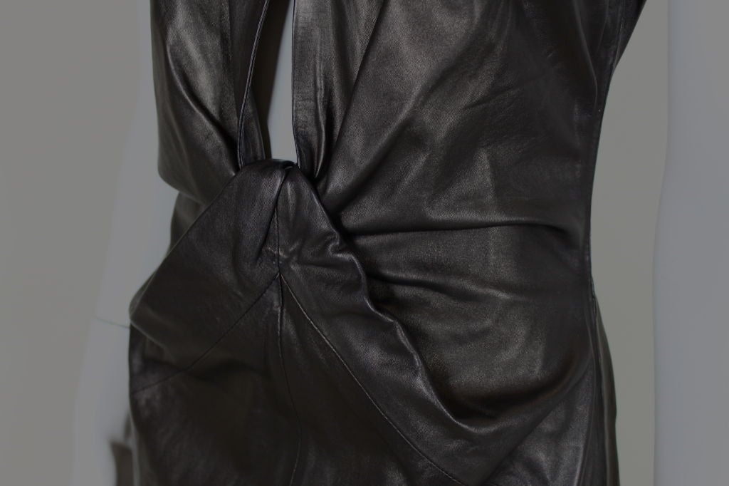 Yves Saint Laurent Leather Dress 5