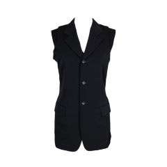 Vintage Comme des Garçons Avant-Garde Wool Tuxedo Vest