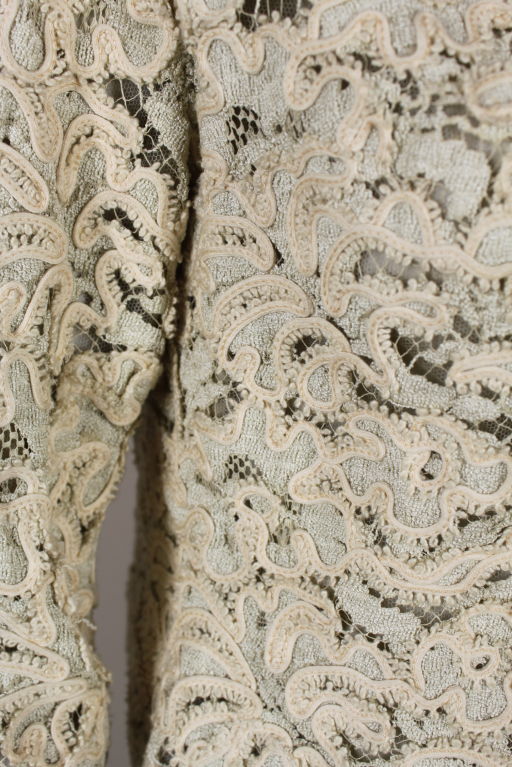 Christian Dior S/S 1965 Ivory Lace Jacket 2