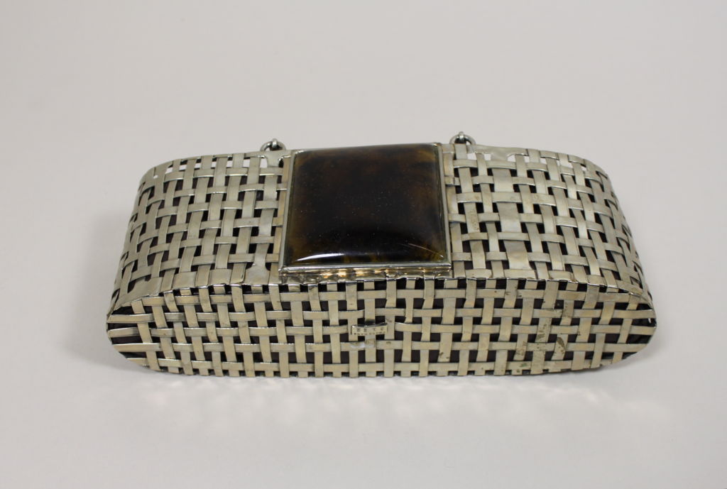 Perez Sanz Woven Metal Handbag 1