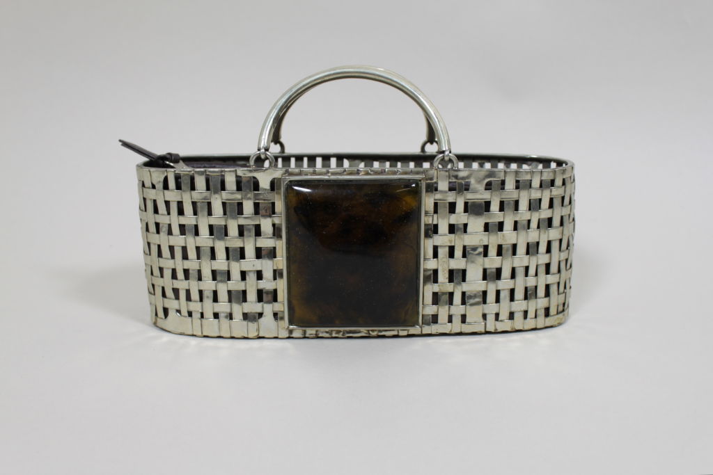 Perez Sanz Woven Metal Handbag 6